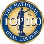 Symbol for The National Trial Lawyers Top 100 Criminal Defense lawyers award